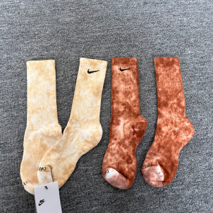 耐克运动袜男女袜长筒袜篮球袜Nike健身袜训练两双装跑步休闲袜子