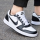 新款 黑白熊猫运动鞋 复古休闲鞋 NIKE耐克男鞋 子皮面透气耐磨板鞋 男