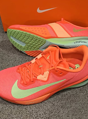 耐克鞋子NIKE AIR ZOOM RIVAL FLY4跑步鞋春季新款红色运动鞋男鞋