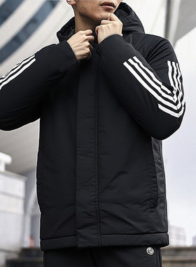 假一赔十中长款棉服男运动棉袄