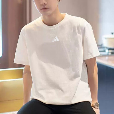 正品假一赔十白色短袖男夏运动服