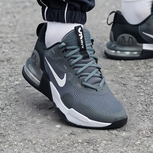 NIKE耐克灰色男鞋秋冬季新款AIR MAX气垫鞋运动鞋轻便减震跑步鞋