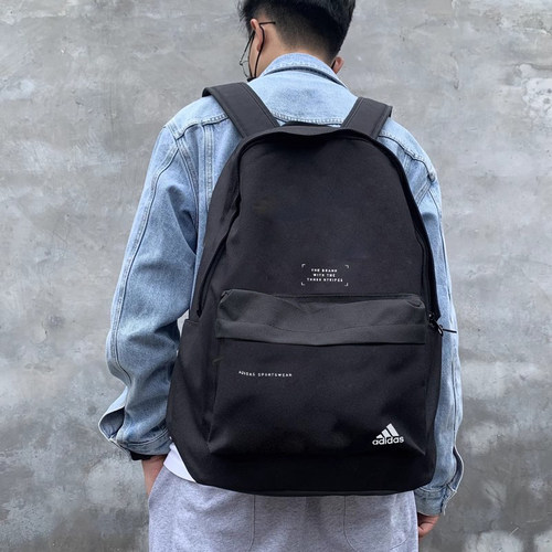 正品假一赔十双肩包高中学生书包
