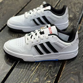 男鞋 低帮篮球板鞋 春季 阿迪达斯小白鞋 新款 时尚 学生百搭运动休闲鞋