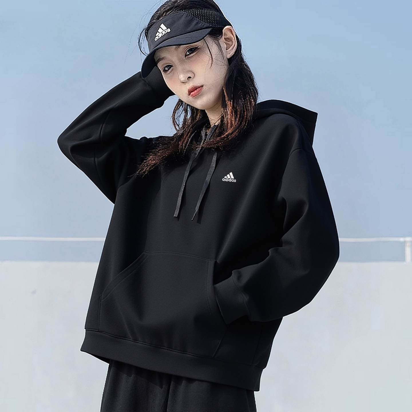 正品假一赔十卫衣女秋宽松外套