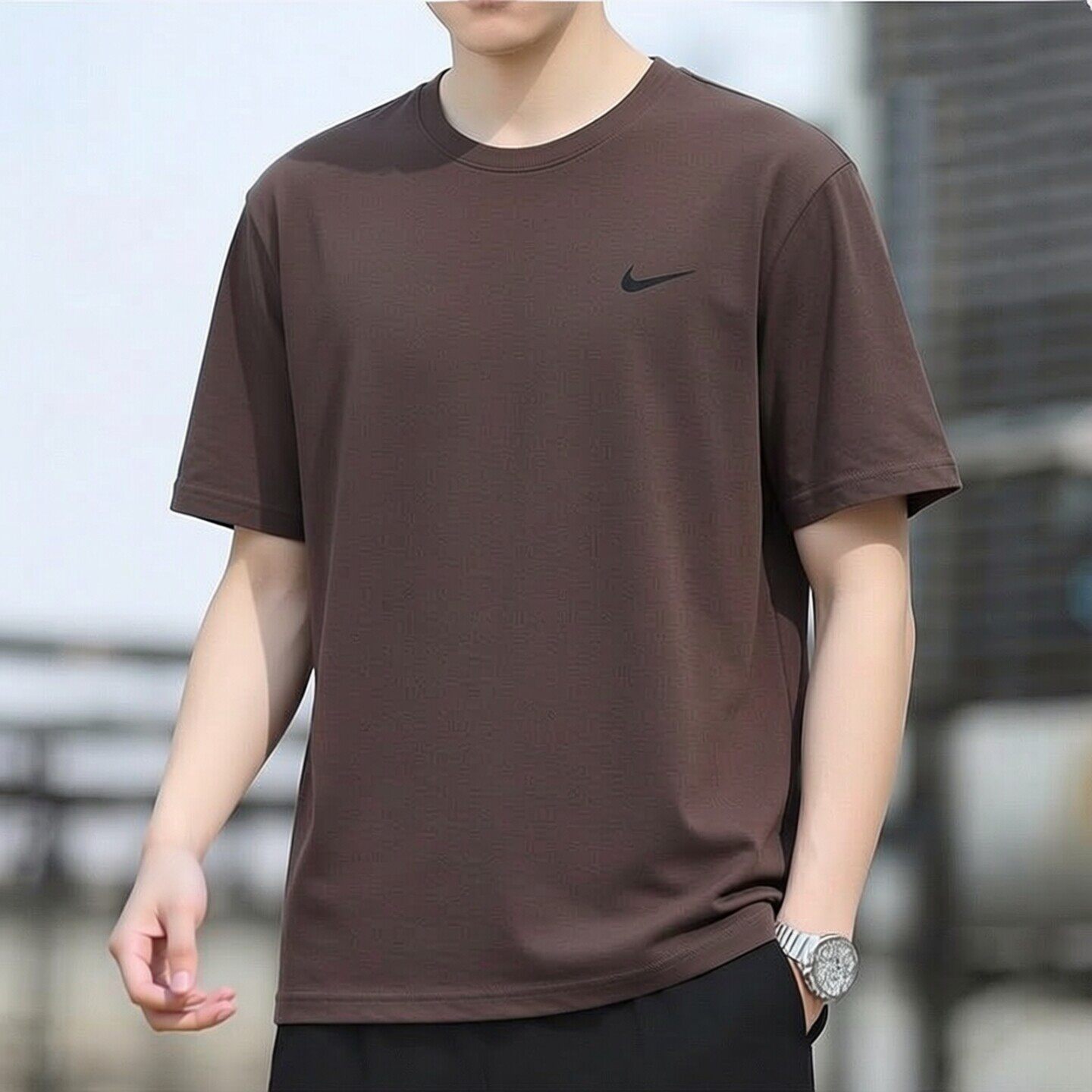 Nike耐克短袖男2026新款跑步健身训练运动服速干透气休闲圆领T恤