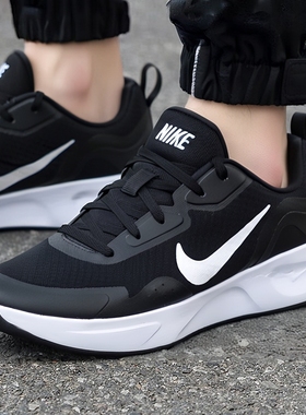 Nike耐克鞋子透气网面鞋新款跑步鞋厚底运动鞋轻便健身男鞋CJ1682