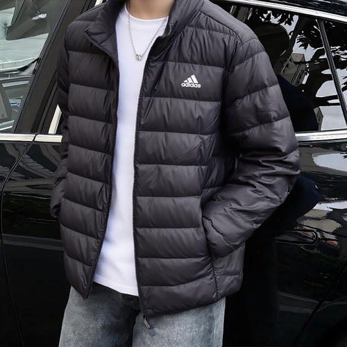 正品假一赔十轻薄排骨羽绒服男冬