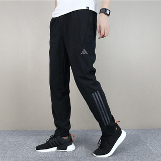 adidas阿迪达斯裤子男2026梭织速干运动裤薄款透气男士长裤HF8985