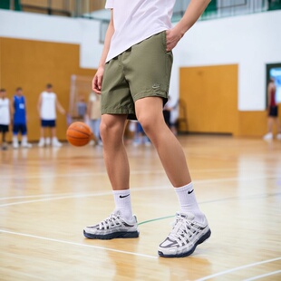 梭织纯棉短裤Nike耐克薄款运动裤2025夏季新款五分裤篮球休闲裤子
