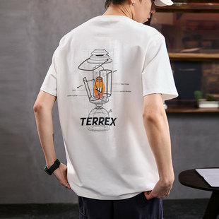 篮球运动美式 阿迪达斯白色短袖 印花纯棉半袖 新款 T恤IB8693 男夏季