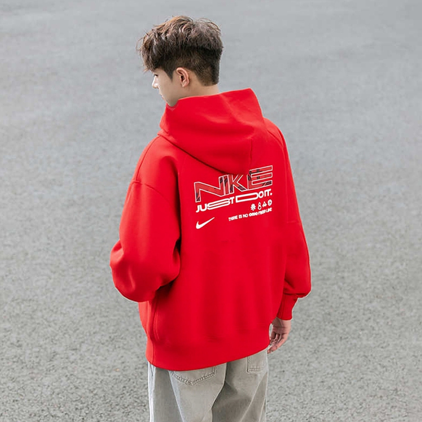 Nike耐克加绒连帽红色卫衣上衣冬季新款男士本命年外套运动套头衫,运动服/休闲服装,运动卫衣/套头衫,淘宝优惠券,粉丝福利购,淘宝优惠卷