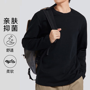 Nike耐克打底衫 T恤休閑寬松運(yùn)動(dòng)套頭衫 純棉純色25秋內(nèi)搭男女長(zhǎng)袖