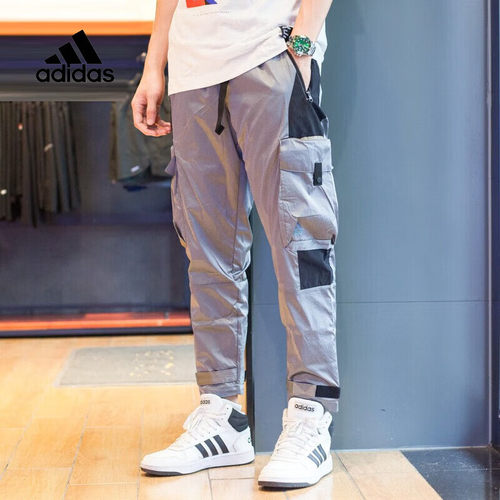 阿迪达斯工装裤男正品假一赔十