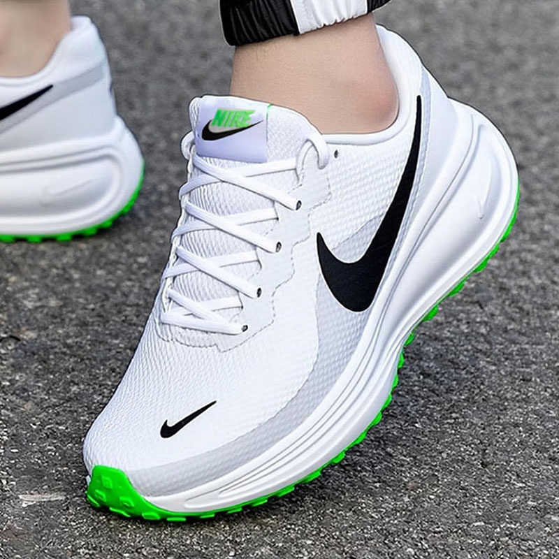 白色跑步鞋耐克男鞋2026新款正品缓震透气网面防滑休闲篮球运动鞋