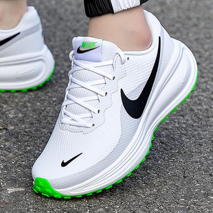 白色跑步鞋耐克男鞋2026新款正品缓震透气网面防滑休闲篮球运动鞋