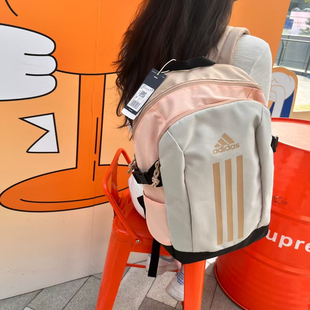 阿迪达斯女包新款 户外旅行大容量电脑通勤初高中学生书包双肩背包