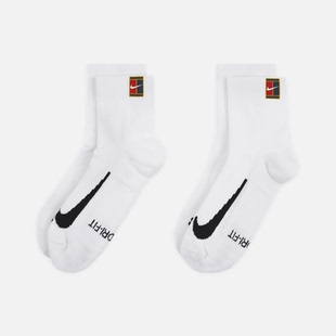 Nike耐克袜子正品速干运动袜男女网球袜跑步短袜新款中筒袜训练袜