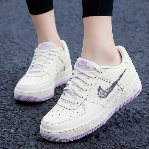 Nike耐克鞋子空军一号女鞋AIR FORCE 1板鞋新款运动鞋轻便休闲鞋
