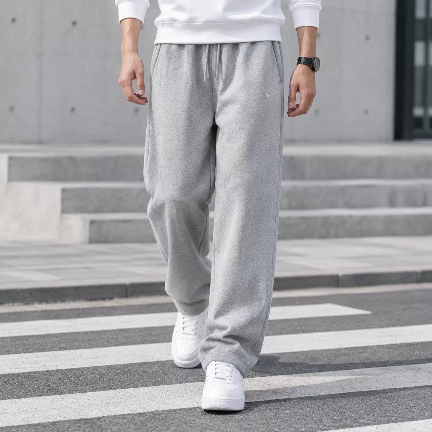 Nike耐克新款运动裤男宽松直筒长裤休闲跑步卫裤大码潮流时尚