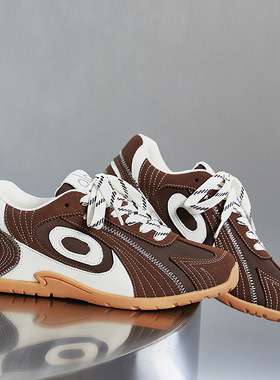 真皮oldorder-涡轮lite-清新欧碧牛油果绿色德训鞋女内增高新款