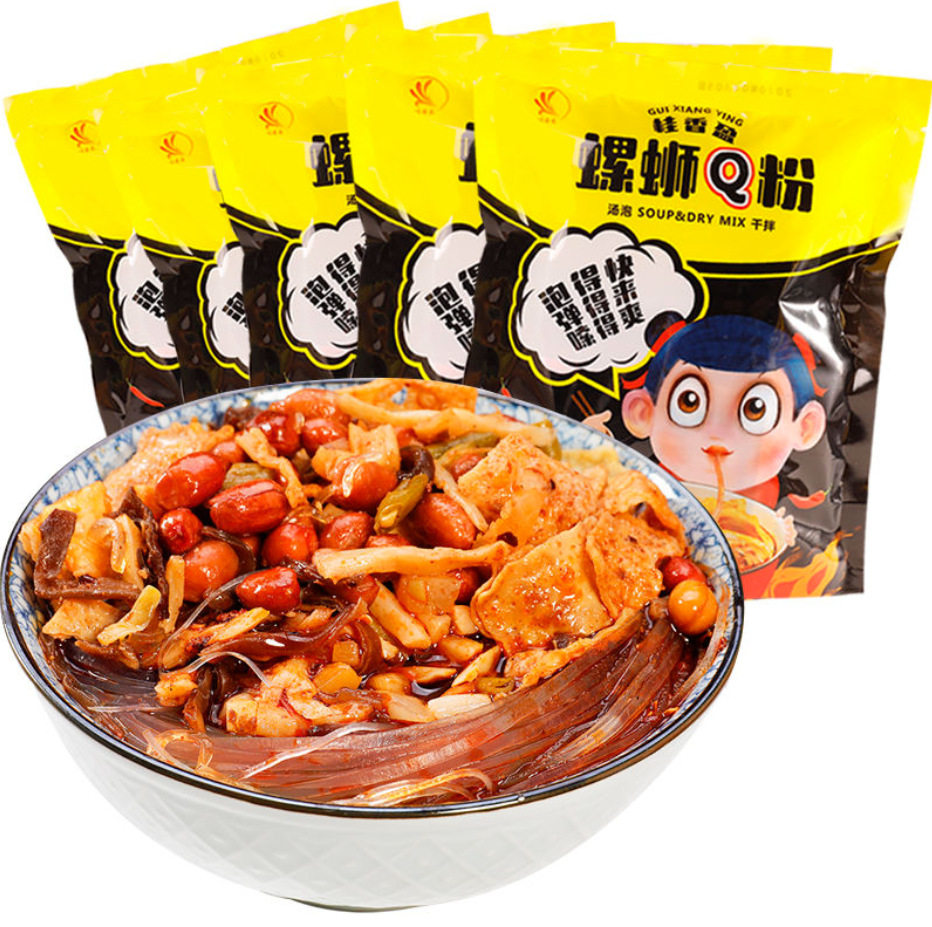 冲泡型免煮方便速食袋装螺蛳粉