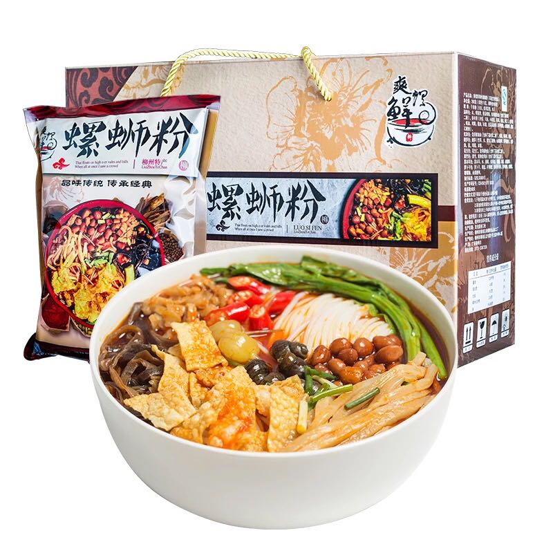爽螺鲜300g原味螺狮粉整箱包邮