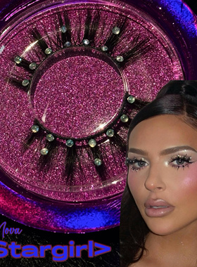 【Stargirl】闪钻睫毛！超Slayyyy欧美风带钻闪闪的钻石假睫毛！