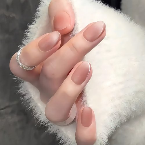手工穿戴甲磨砂猫眼显白新款美甲
