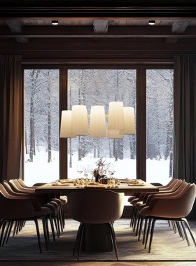 点光法国10 HEURES 10 Fiesta 8头吊灯 法式欧式复古LED奶油餐厅