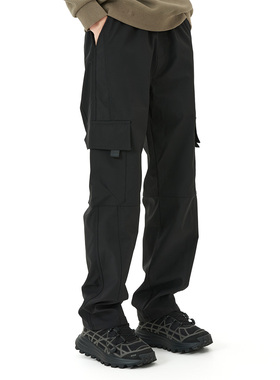 春夏190CM高个子加长休闲裤男超长多口袋户外工装裤直筒加厚加绒