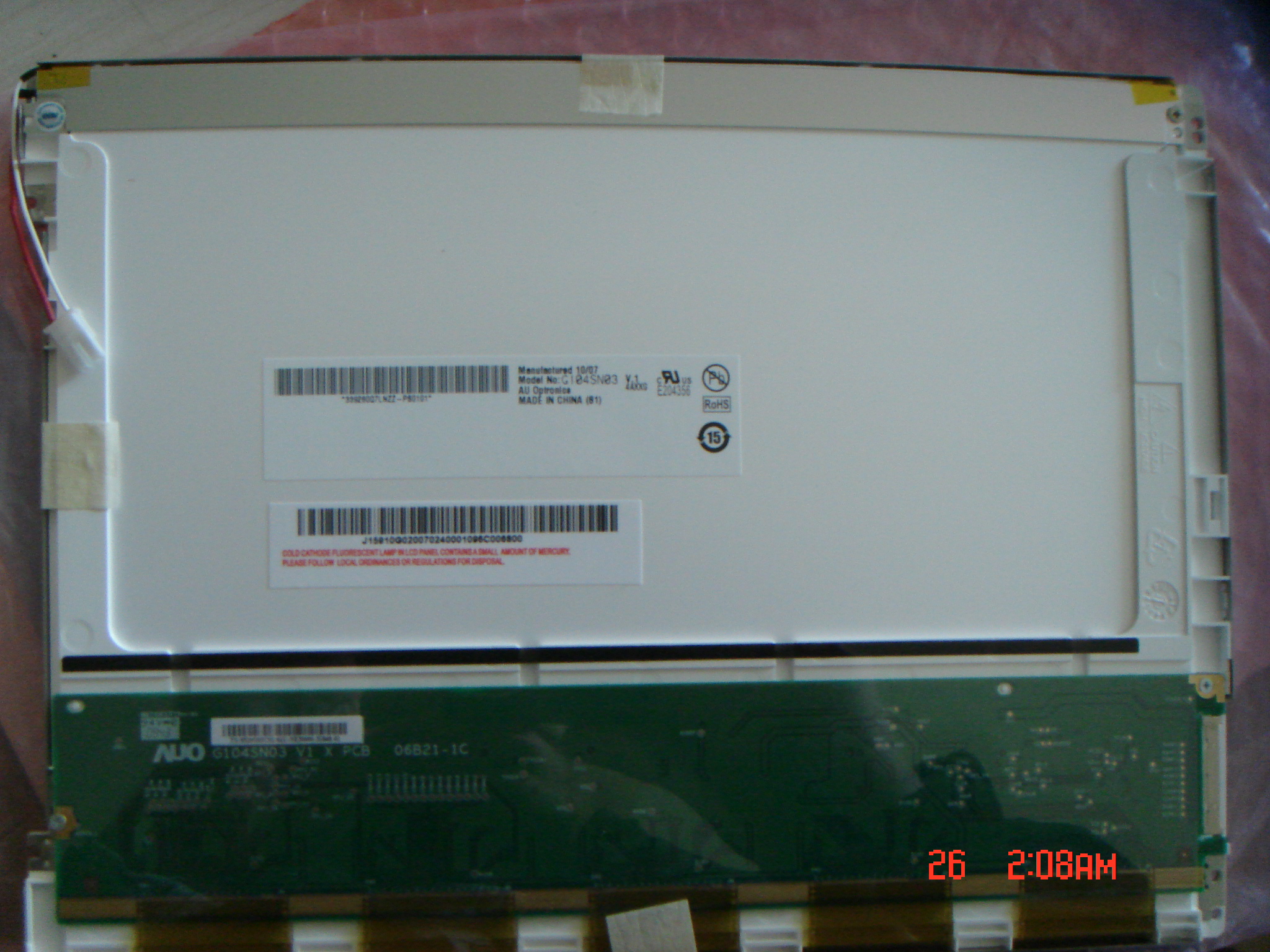 G104SN03 V.1 G104SN03 V.5 G104SN03 V.4 G104SN03 V.2 G104SN03