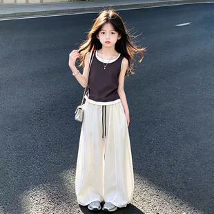 女童套装2026新款夏装儿童裤子洋气小女孩衣服夏日女大童韩系穿搭