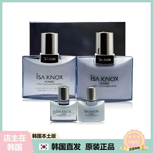 【韩国直邮】伊诺姿ISAKNOX男士两件2件套装保湿平衡水乳各125ml