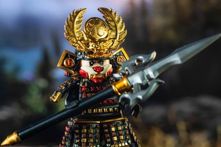 人仔工厂 第三方 日本武士系列 德川家康V2 积木 拼插 手办