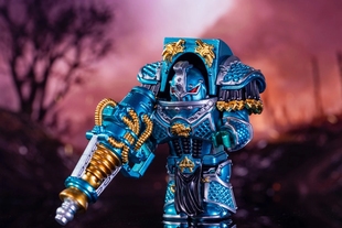 第三方 人仔工厂 星际系列 战锤 勒那尔终结者 拼插积木 人仔玩具