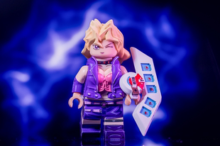 人仔工厂 第三方 游戏王系列 孔雀舞 玩具 积木 拼插