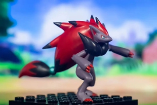 第三方人仔 MFxLB联名 宝可梦系列 索罗亚克 全开模 玩具 手办