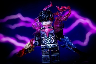 人仔工厂 第三方 我独自升级系列 程肖宇 暗影君王 拼插积木 玩具