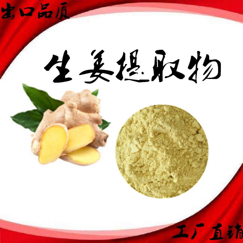 天然生姜提取物 6-姜酚 姜辣素10 %%水溶生姜浓缩萃取精华粉