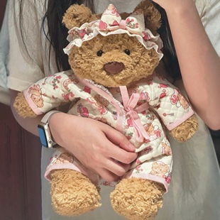 巴塞罗熊衣服婴儿服睡衣36 47手作娃衣jellycat巴纳布斯猪和尚服