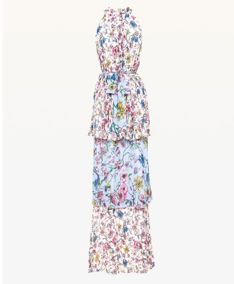 ÕÛ ÃÀ¹úÕýÆ·´ú¹º Juicy Couture 18ÏÄ Ó¡»¨ Æ´É« ÊÕÑü ³¤¿îÁ¬ÒÂȹ