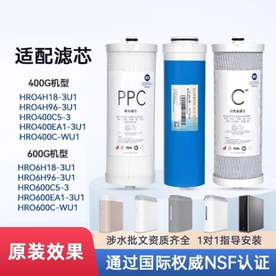 适配海尔净水器机HRO4H18/96-3U1/100/400/600C/C5-WU1/7572滤芯
