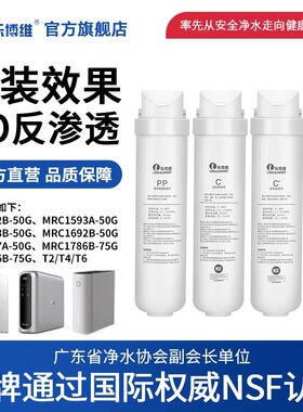 乐博维适配美的S1净水器机MRC1593A-50G/1592B/1693B/1687A滤芯