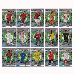 球星卡 典范球员 2024欧洲杯 Topps莫德里奇 德布劳内 C罗 哈兰德