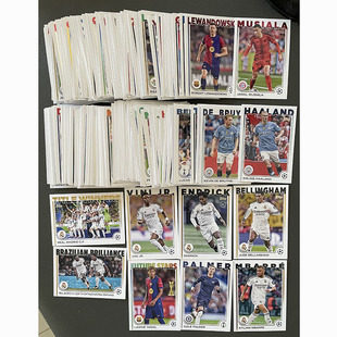 球星卡 2024-25 Topps UCC欧战 全套200张 哈兰德 姆巴佩 亚马尔