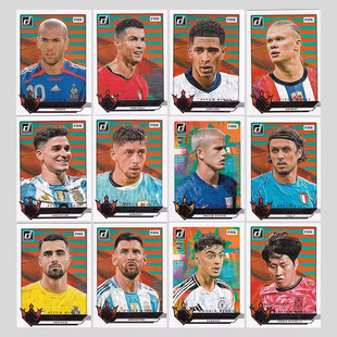 球星卡 油画 2024-25 donruss 齐达内 贝林厄姆 C罗 梅西 沙利文