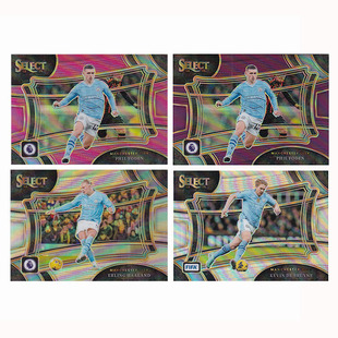 球星卡 99编粉折2023-24 select曼城福登 哈兰德 罗德里 德布劳内