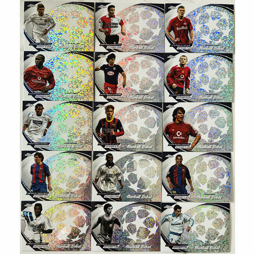 球星卡 首秀特卡 2023-24 Topps 梅西 内马尔 穆勒 哈兰德 德罗巴
