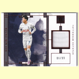 球星卡 孙兴慜 99编 球衣物料 泼墨 2023-24 帕尼尼 小真金 热刺